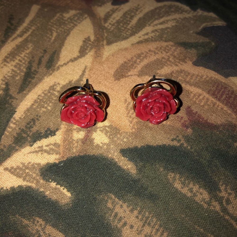 Rose Earring Studs